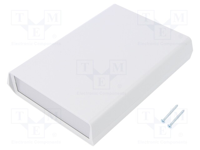 Enclosure: with panel; PCB is fastened in guides; EURO 93; ABS