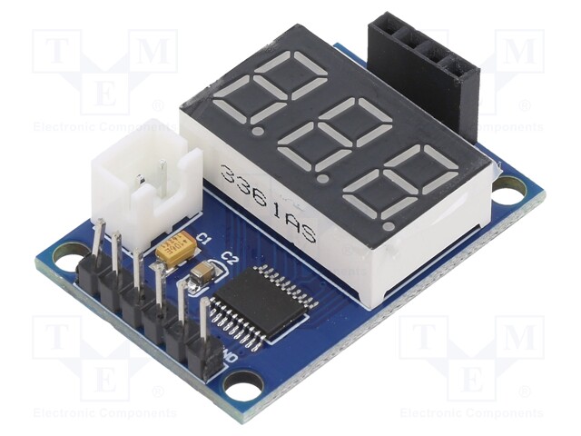 Module: detector; 5VDC; 24.5x35.1mm; Application: HC-SR04