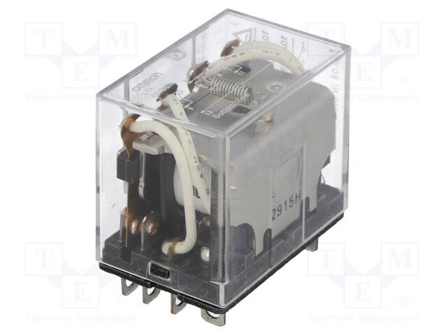 Relay: electromagnetic; 4PDT; Ucoil: 48VDC; 10A/110VAC; 10A/24VDC