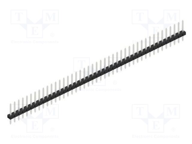Connector: pin strips; pin header; male; PIN: 43; 2mm; THT; 1x43