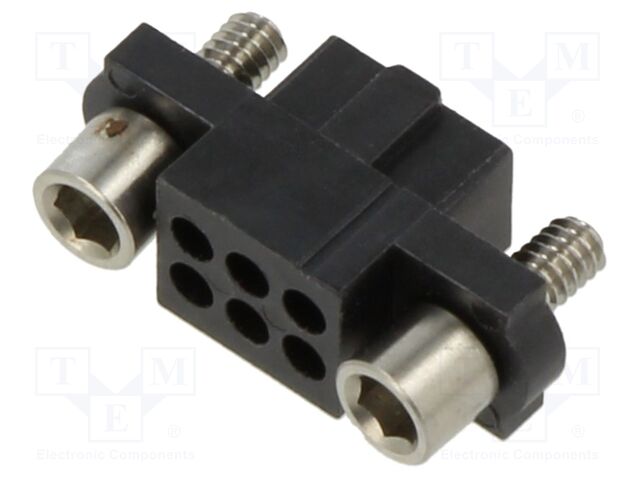 Connector Housing, Datamate J-Tek M80 Series, Receptacle, 6 Ways, 2 mm