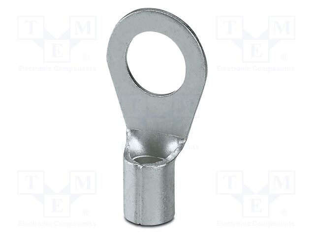 Non-insulated; Body: silver; Tip: ring