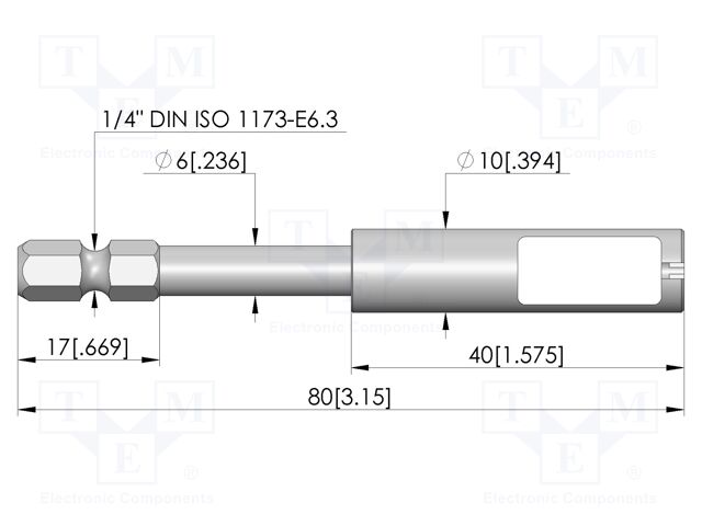 Tool: mounting tool; BIT-GKS