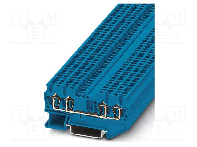 Splice terminal: rail; ST; PA; terminals: 4; W: 4.2mm; H: 72mm