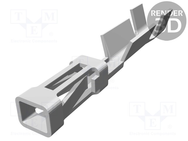 Contact; female; 0.03÷0.09mm2; AMPMODU MOD IV; gold-plated