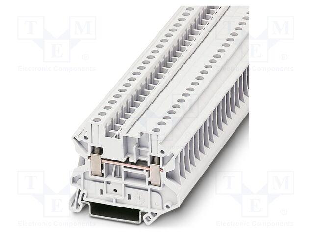 Splice terminal: rail; UT; 32A; 800V; screw terminal; PA; 0.14÷6mm2