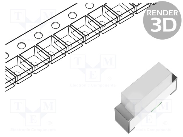LED; SMD; green,yellow; 8÷40mcd,40÷100mcd; 2x0.6x1.05mm; 140°