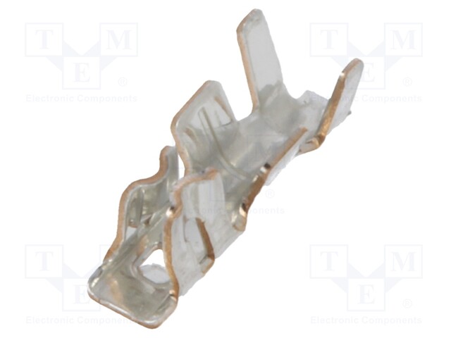 Contact; female; 22AWG; DF3; tinned; crimped; cut from reel; 2mm