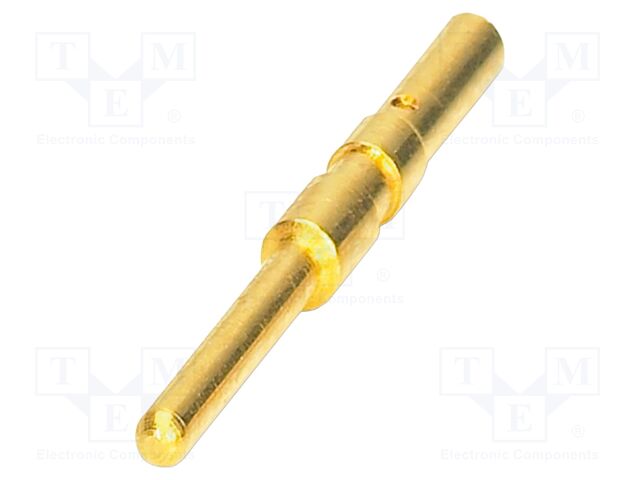 Contact; male; CuZn; 0.08÷0.5mm2; crimped
