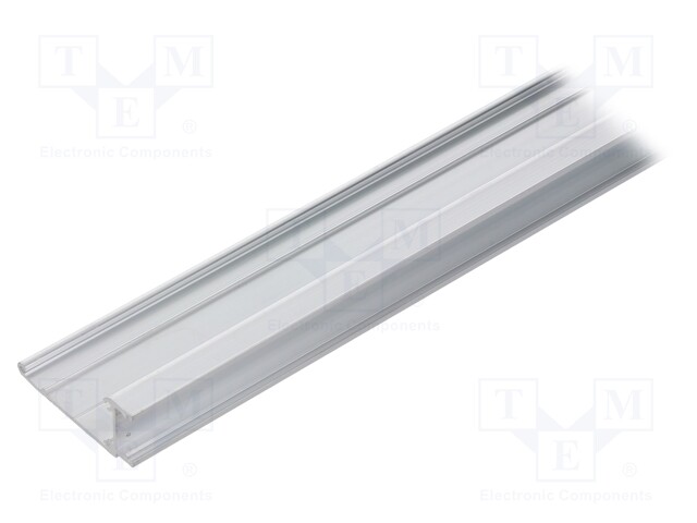 Profiles for LED modules; surface; natural; L: 2m; aluminium