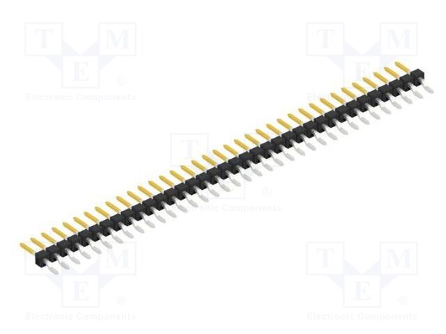 Connector: pin strips; pin header; male; PIN: 36; 2.54mm; SMT; 1x36