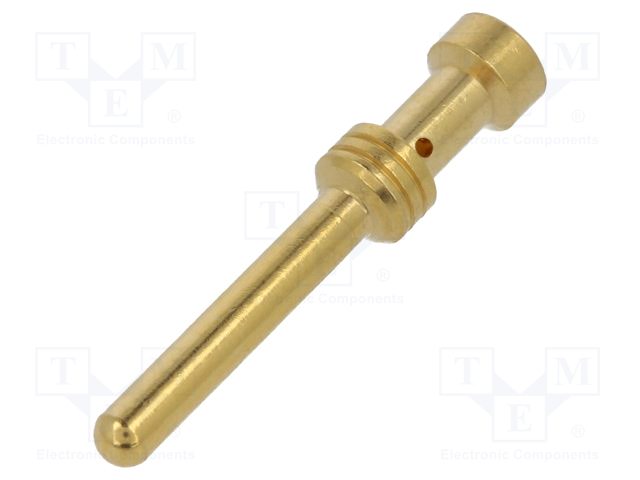Contact; male; 1.5mm2; Han E; gold-plated; crimped; 16A; 500cycles