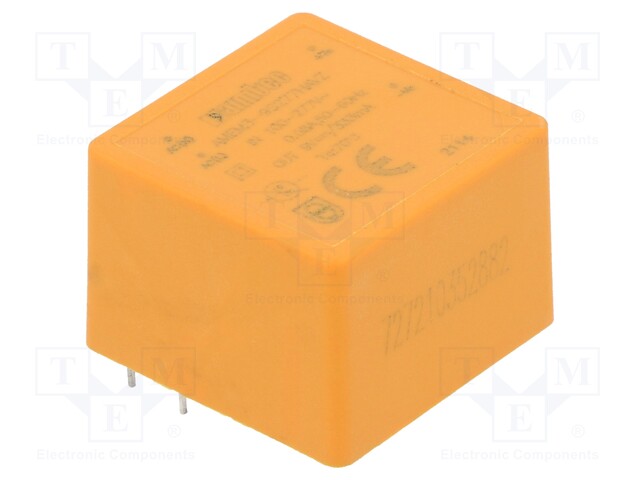 Converter: AC/DC; 3W; Uout: 9VDC; Iout: 0.333A; 78%; Mounting: PCB