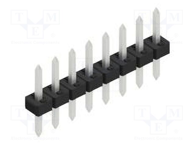 Connector: pin strips; pin header; male; PIN: 8; 2mm; THT; 1x8; 100V