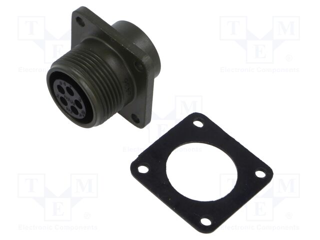 Connector: circular; Series: DS/MS; socket; female; PIN: 5; 13A