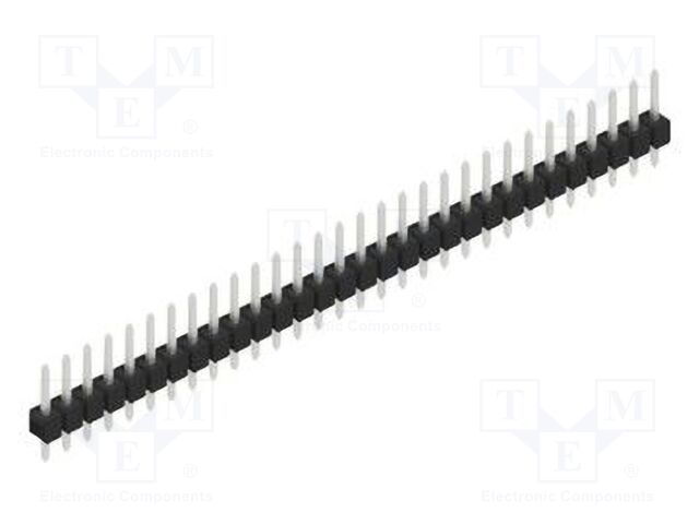 Connector: pin strips; pin header; male; PIN: 30; 2.54mm; THT; 1x30