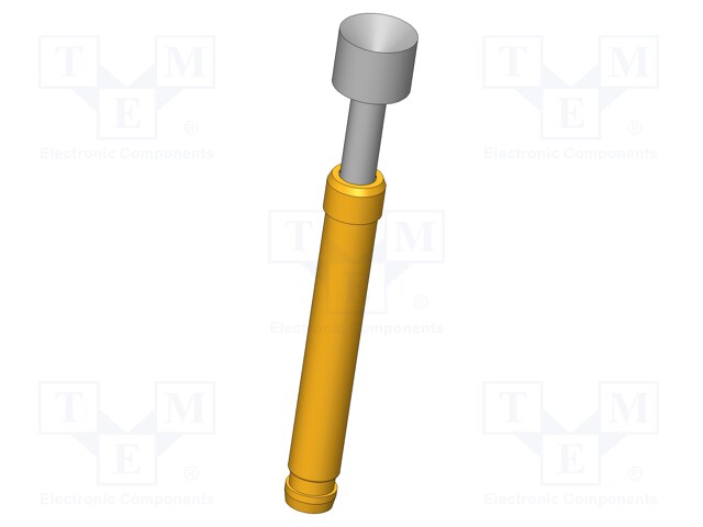 Test needle; Operational spring compression: 4mm; 5A; Ø: 4mm; 1N