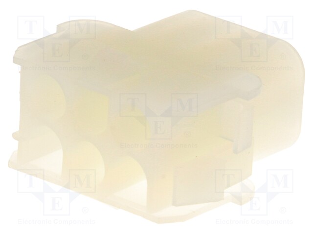 Plug/socket; wire-wire; male/female; MLX; 6.35mm; PIN: 6; UL94V-2