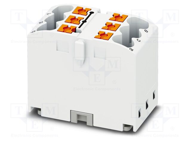 Splice terminal: rail; 24A; 450V; push-in; PA; L: 21.7mm; 0.14÷4mm2