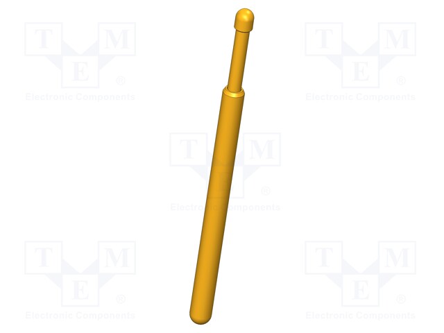 Needle-like test probe; Operational spring compression: 4.4mm