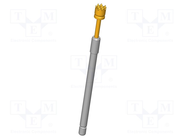 Test needle; Operational spring compression: 4mm; 5A; Ø: 2.5mm