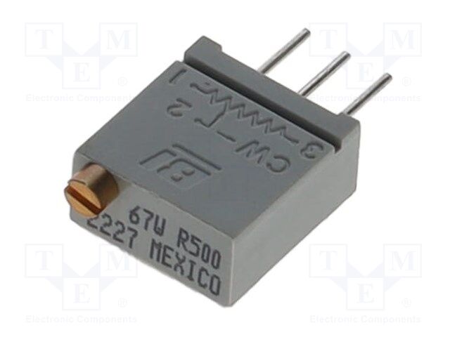 Potentiometer: mounting