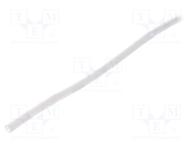 Heat shrink sleeve; 2: 1; 2.4mm; L: 10m; transparent