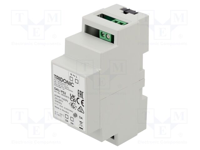 Power supply: switching; DALI; 13.5VDC; 220÷240VAC; IP20; 0÷50°C