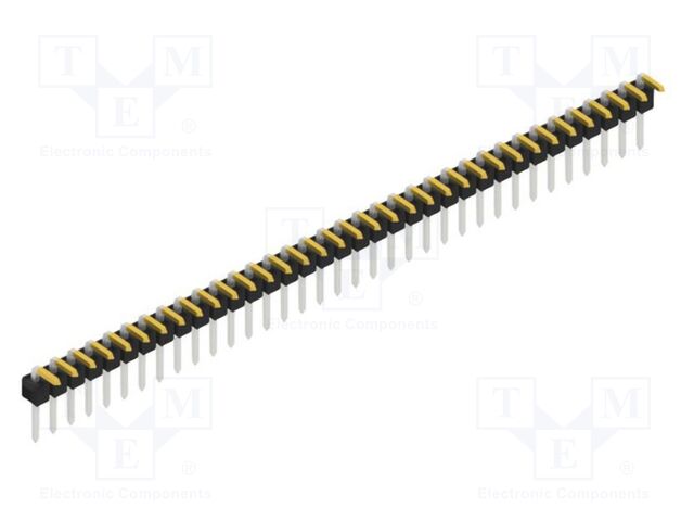 Connector: pin strips; pin header; male; PIN: 35; 2.54mm; THT; 1x35