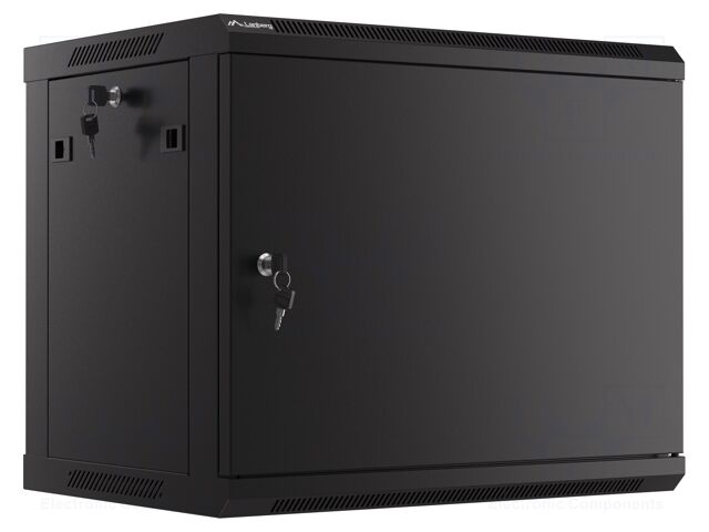 Enclosure: rack cabinet; Standard: 19"; 9U; black; Z: 450mm; X: 600mm