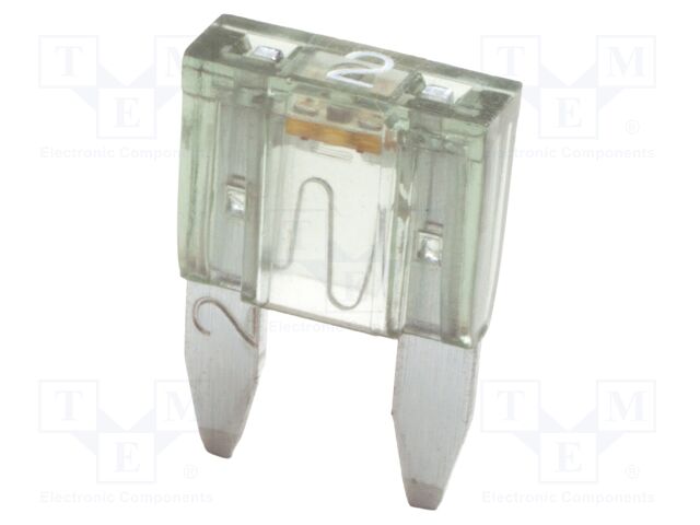 Fuse: fuse; 2A; 32VDC; automotive; 11.2mm; 11.2x4x17mm