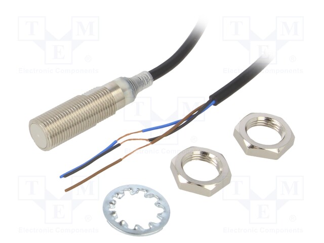 Sensor: inductive; OUT: PNP / NO; 0÷3.2mm; 10÷30VDC; M12; IP67