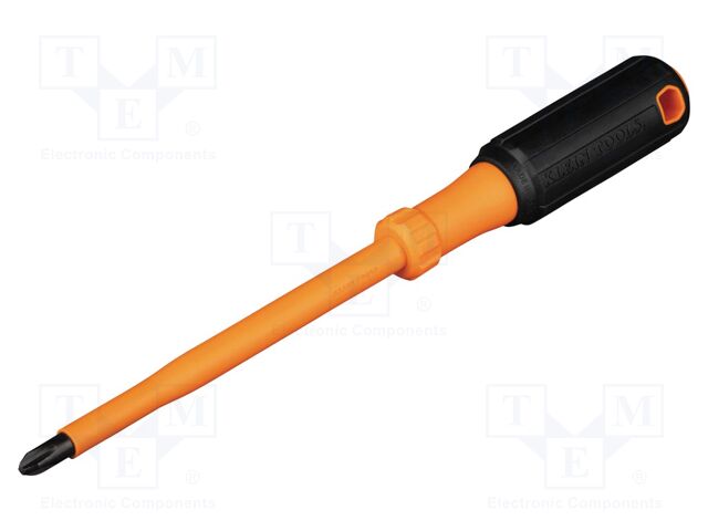 Screwdriver: insulated; Phillips; PH3; 152mm