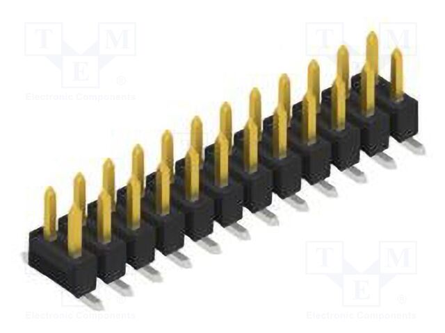 Connector: pin strips; pin header; male; PIN: 24; 2.54mm; SMT; 2x12