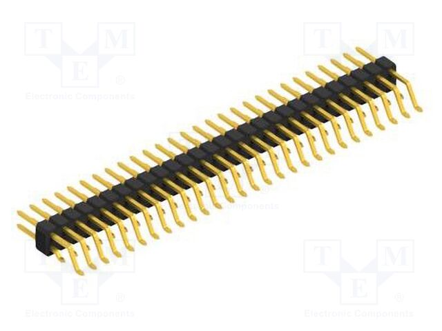 Connector: pin strips; pin header; male; PIN: 56; 2.54mm; SMT; 2x28