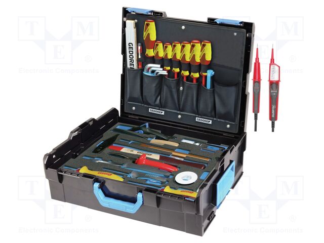 Kit: general purpose; Features: insulated; Kind: for electricians