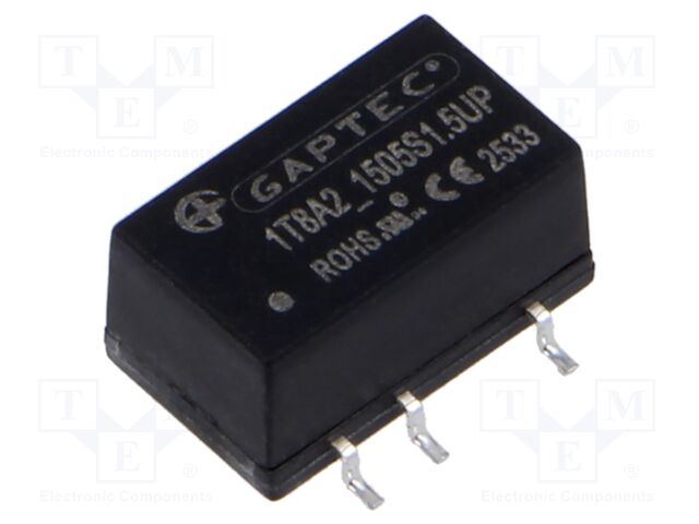 Converter: DC/DC; 1W