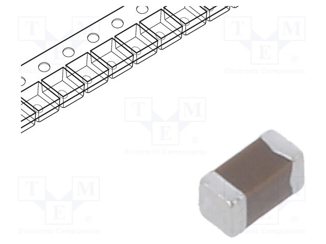 Capacitor: ceramic; 4.7uF; 16VDC; X5R; ±10%; SMD; 0603