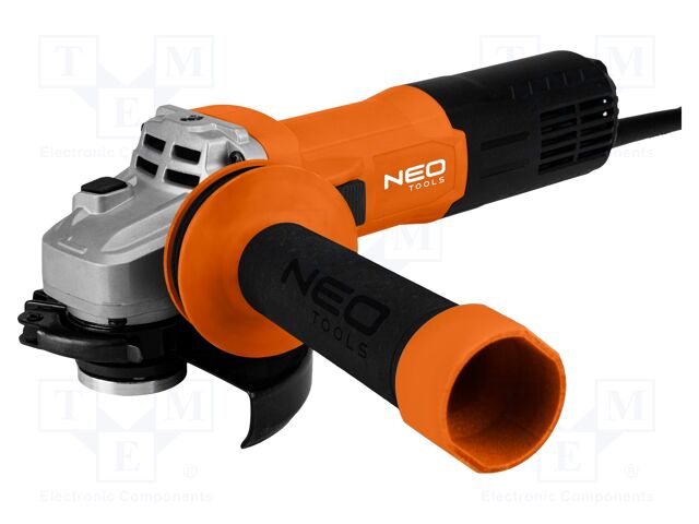 Angle grinder; electric; 1000W; 3000÷12000rpm; 230VAC; 125mm
