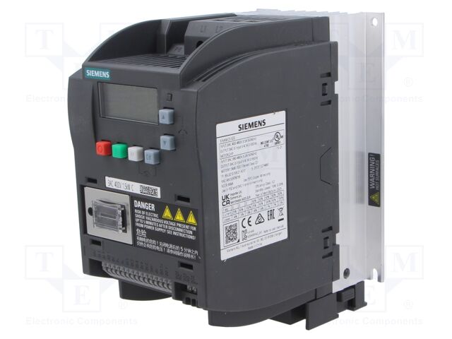 Inverter; 1.5kW; 3x400VAC; 3x380÷480VAC; for wall mounting; IN: 6