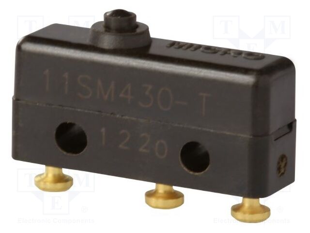 Microswitch SNAP ACTION; SPDT; ON-(ON); Pos: 2; SM