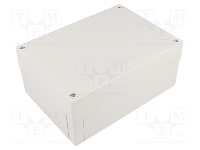 Enclosure: multipurpose; X: 130mm; Y: 180mm; Z: 75mm; MNX; ABS; grey