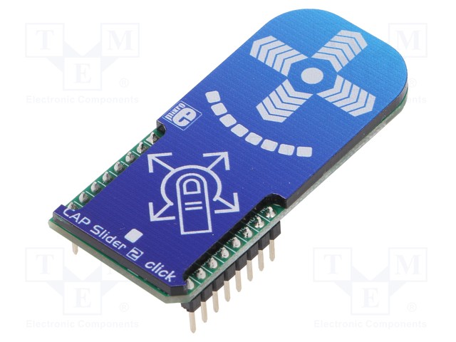 Click board; capacitive keypad; GPIO,I2C; IQS333; 3.3VDC