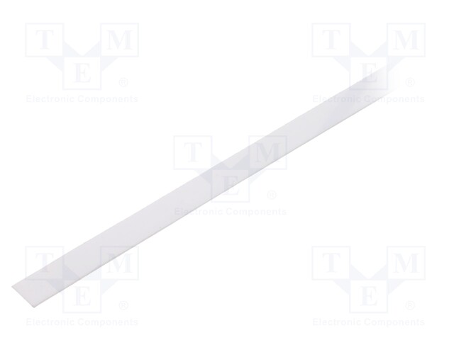 Cover for LED profiles; white; 2m; V: A; slide