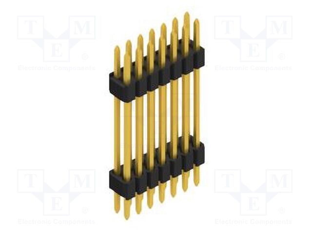 Connector: pin strips; pin header; male; PIN: 14; 1.27mm; THT; 2x7