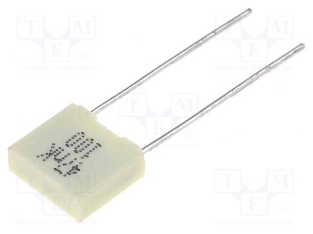 Capacitor: polyester; 47nF; 63VAC; 100VDC; Pitch: 5mm; ±10%