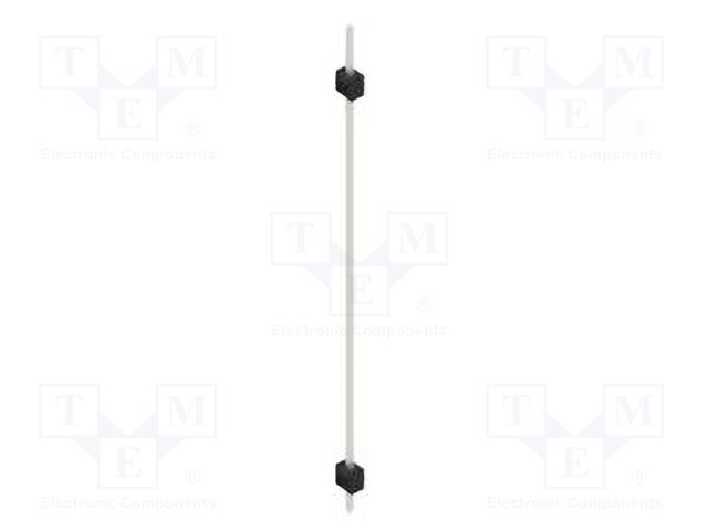 Connector: pin strips; pin header; male; PIN: 1; 2.54mm; THT; 1x1