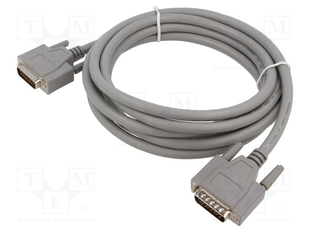 Cable; D-Sub 26pin plug,both sides; 1.52m; grey; connection 1: 1