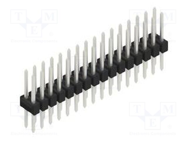 Connector: pin strips; pin header; male; PIN: 32; 2.54mm; THT; 2x16