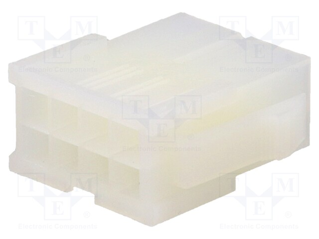 Plug; wire-wire; male; N42G; 4.2mm; PIN: 8; 600V; Locking: latch